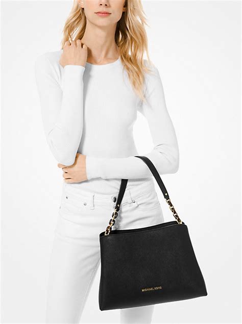 michael kors sofia tote vanilla|Sofia Large Saffiano Leather Satchel .